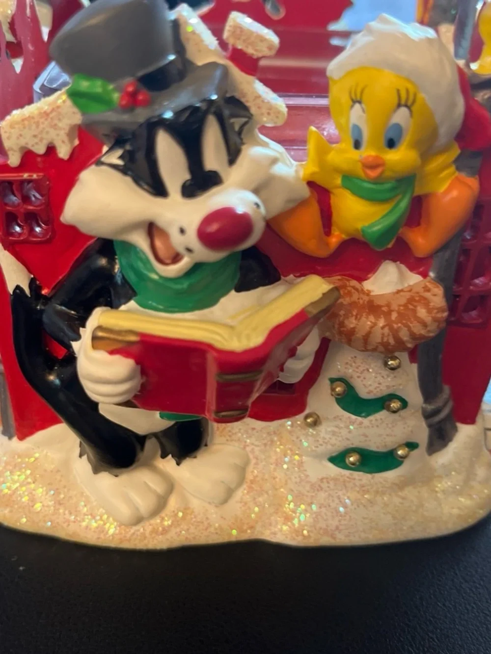 Vintage Looney Tunes Candle Votive